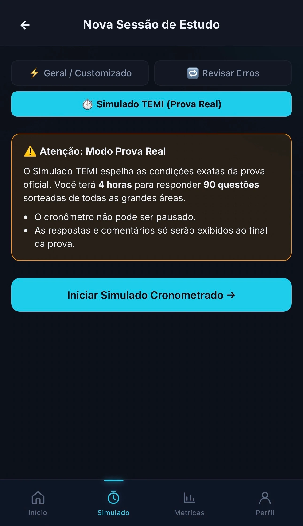 Tela de resultado de questão respondida no CRIT Questões com comentário e referência clínica.